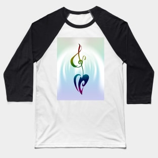 Music born in the heart Baseball T-Shirt